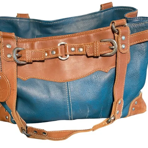 American West Genuine Leather Shoulder Bad - Picture 2 of 16